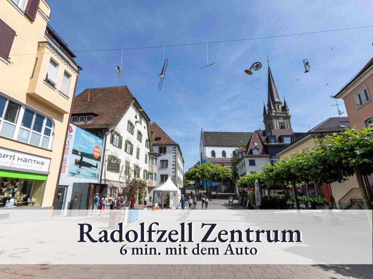 Gemuetliche Ferienwohnung In Bester Bodenseelage L 1 Minute Zum Bodensee L 1 Zimmer L Vollausgestattete Kueche L Free-Wlan L Willkommen Im Apartment Boehringen ราดอล์ฟเซลล์ อัม โบเดนซี ภายนอก รูปภาพ